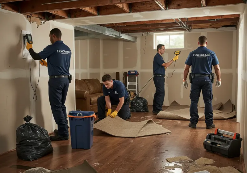 Flood DamageMaterial Assessment and Debris Removal process in Hyde Park, UT