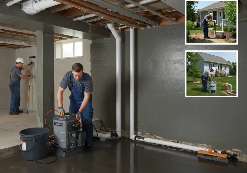 Basement Waterproofing and Flood Prevention process in Hyde Park, UT